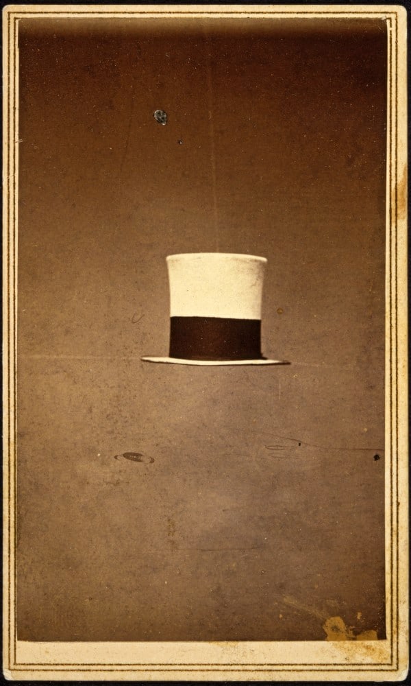 Floating Hat – An Unusual 1870s Photo