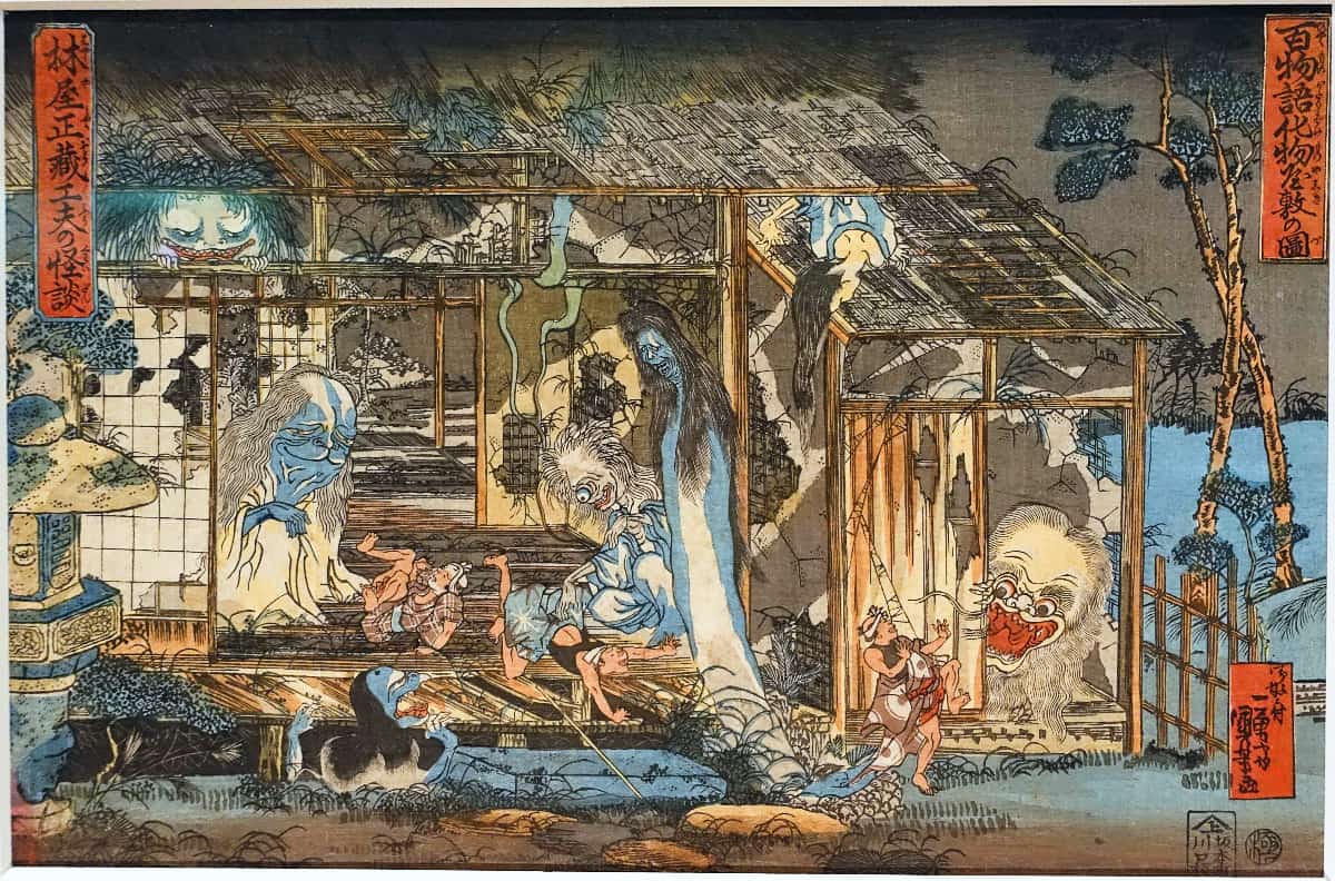 Haunted House Print From 1800